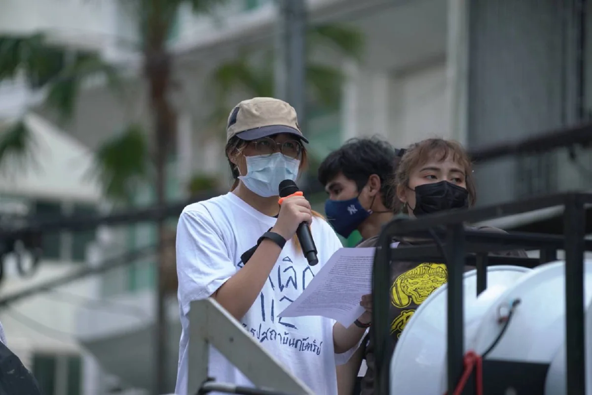 คาร์ม็อบแถลงการณ์ปฏิรูปทุกสถาบัน ขอคืนศักดิ์ศรีความเป็นมนุษย์