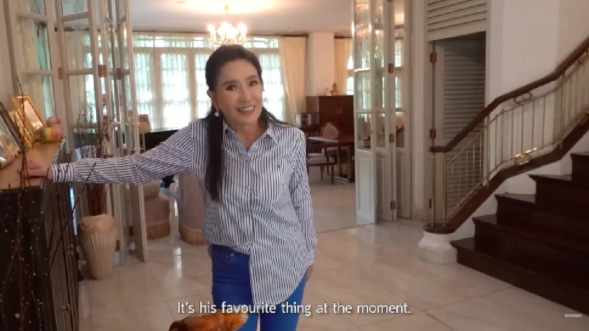 “ป๊อก-มาร์กี้” พา “มีก้า-มีญ่า” บุกบ้าน “ย่าปุ๊ก” หลังไม่เจอนานกว่า 5 เดือน