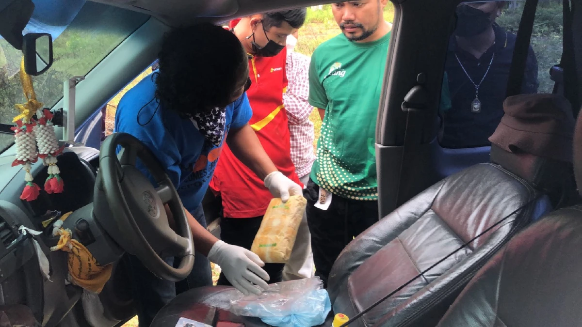 ล่าแก๊งค้ายาขับพุ่งชนรถจนท. หวังฝ่าวงล้อม สุดท้ายถูกจับทั้งหมด