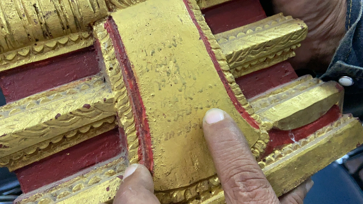 จับโจรฉกพระพุทธรูปไม้โบราณ200ปีในวัดเปิดเป็นศูนย์กักตัวโควิด