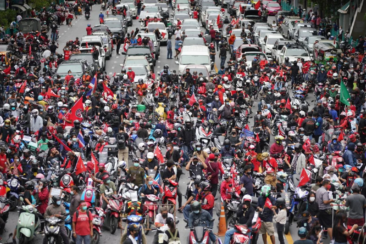 ภาพชุด Car Parkสายราชประสงค์เคลื่อนขบวนรอบเมือง