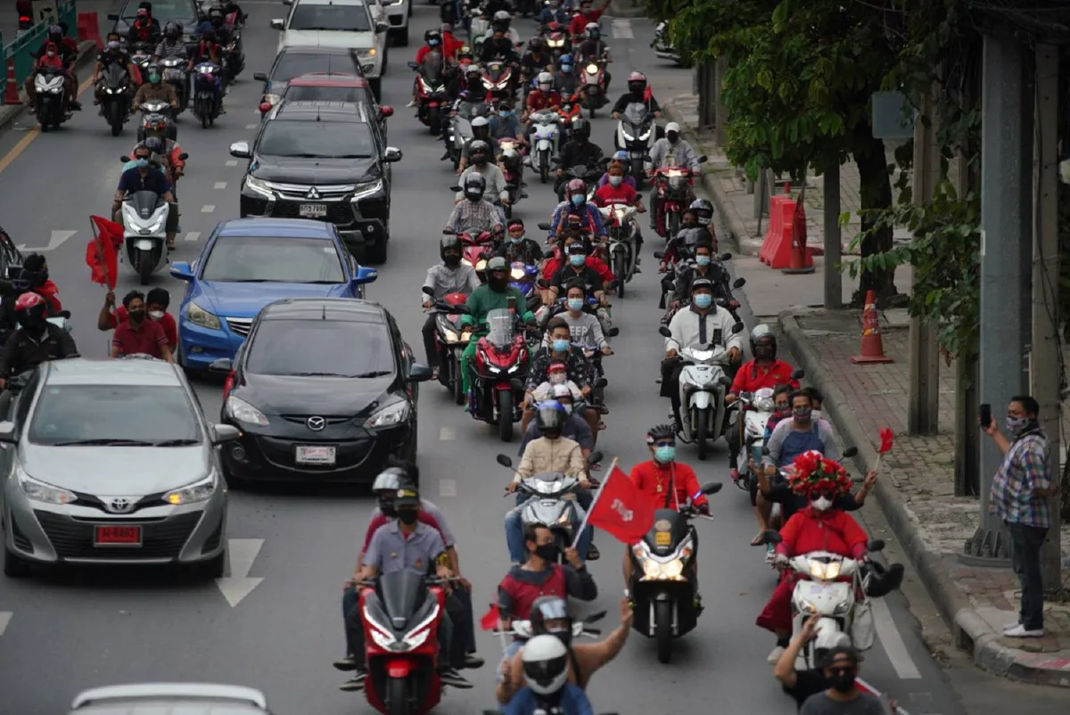 ภาพชุด Car Parkสายราชประสงค์เคลื่อนขบวนรอบเมือง