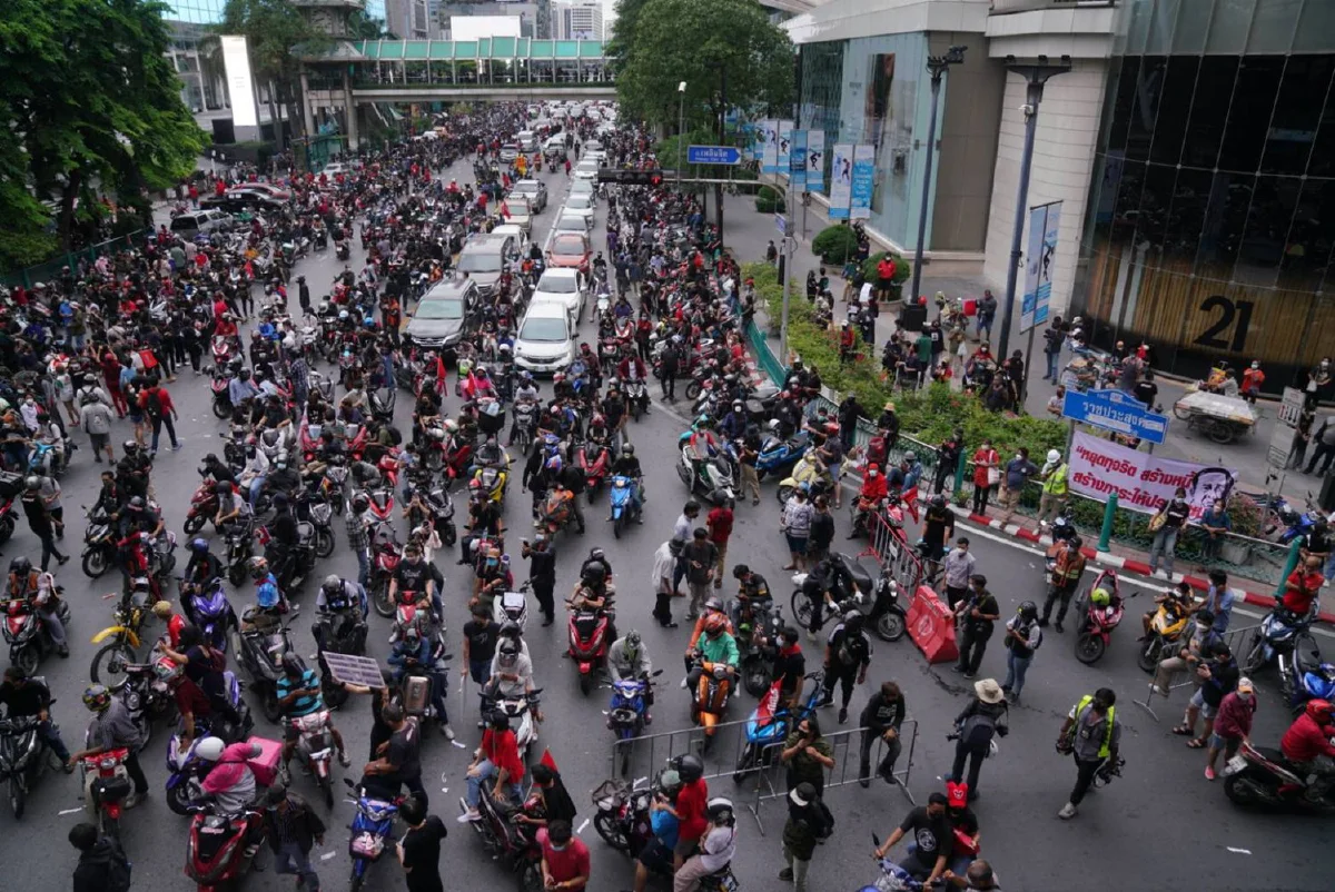 ภาพชุด Car Parkสายราชประสงค์เคลื่อนขบวนรอบเมือง