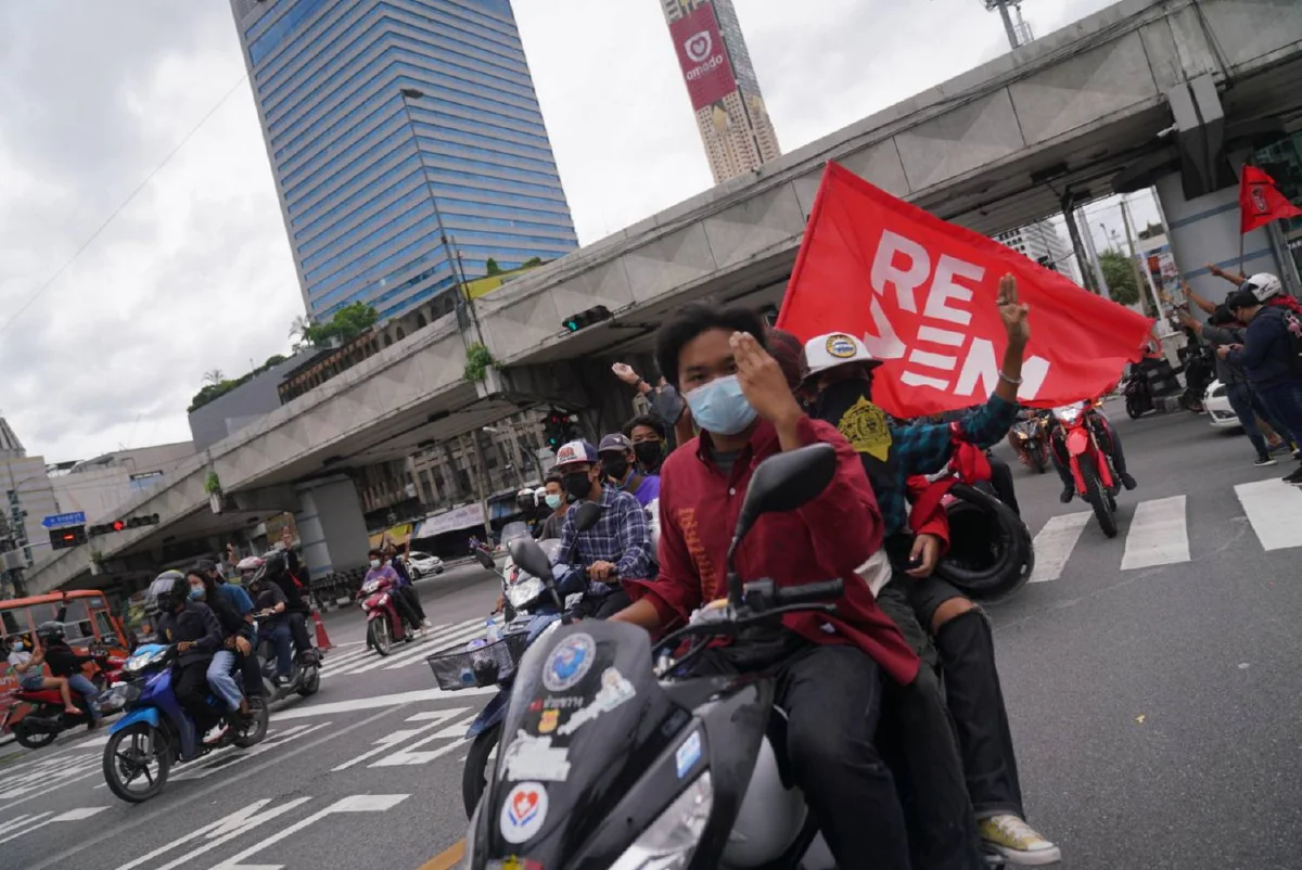 ภาพชุด Car Parkสายราชประสงค์เคลื่อนขบวนรอบเมือง