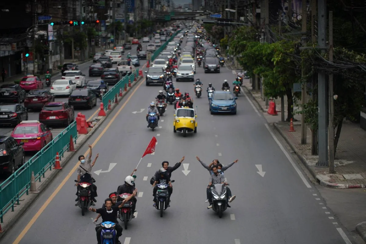ภาพชุด Car Parkสายราชประสงค์เคลื่อนขบวนรอบเมือง