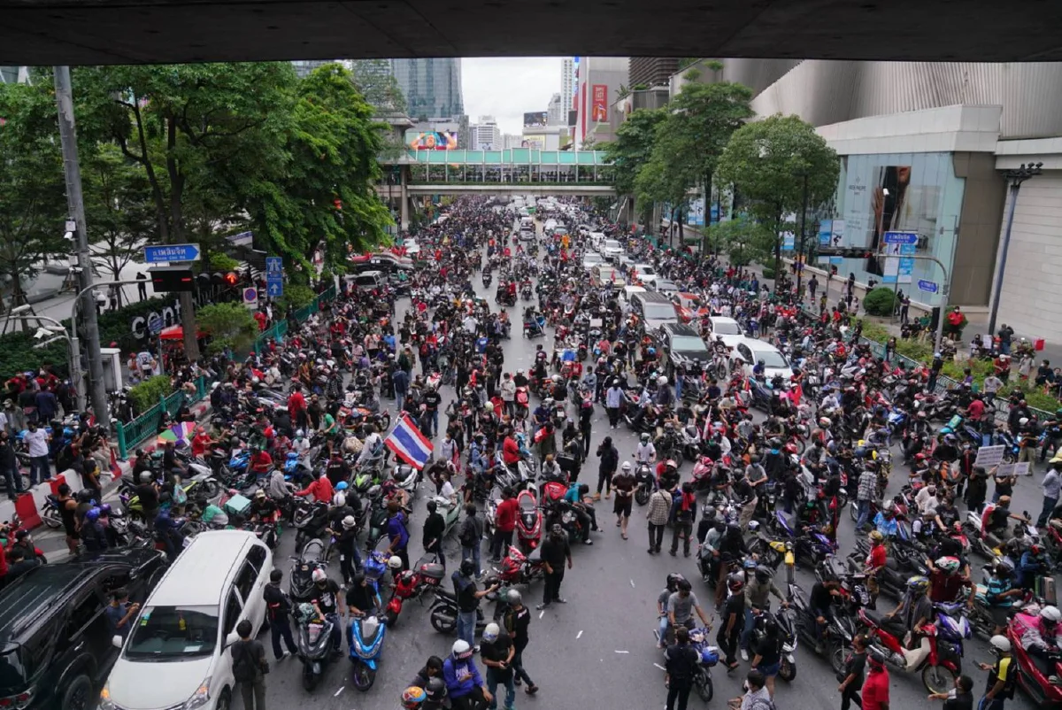 ภาพชุด Car Parkสายราชประสงค์เคลื่อนขบวนรอบเมือง