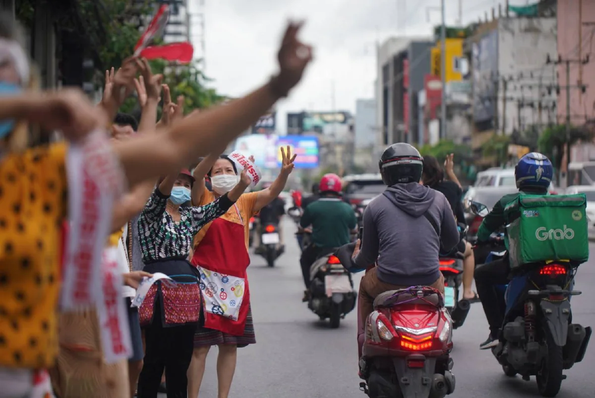 ภาพชุด Car Parkสายราชประสงค์เคลื่อนขบวนรอบเมือง