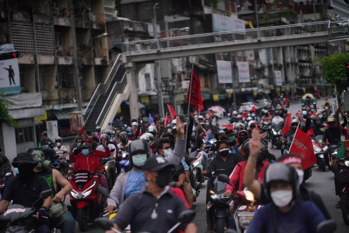 ภาพชุด Car Parkสายราชประสงค์เคลื่อนขบวนรอบเมือง