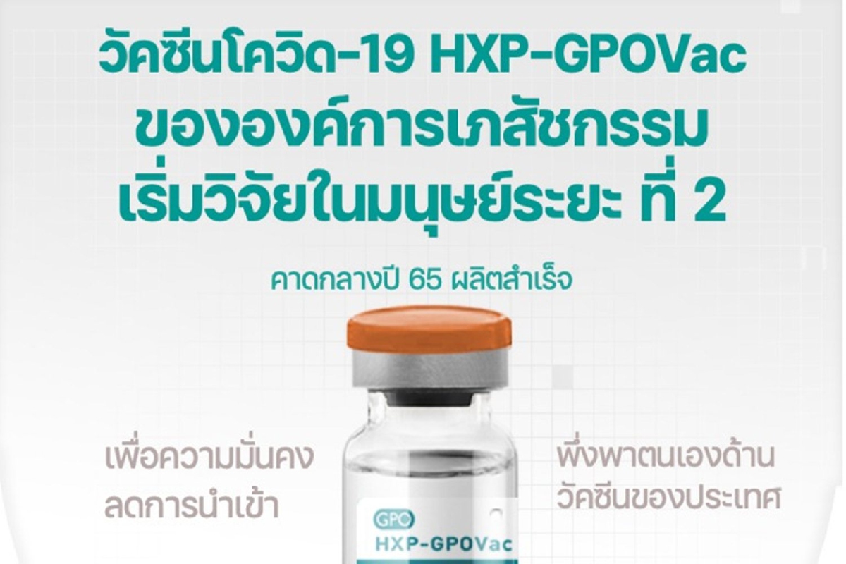 วัคซีนโควิดขององค์การเภสัชกรรม เริ่มวิจัยในมนุษย์ระยะ2แล้ว วัคซีนโควิดขององค์การเภสัชกรรม เริ่มวิจัยในมนุษย์ระยะ2แล้ว
