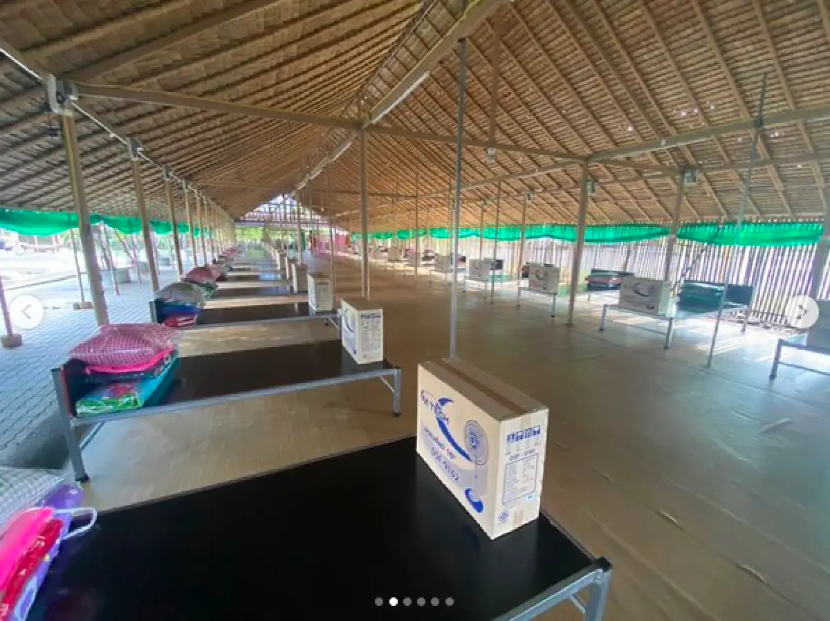 "บ๊วย เชษฐวุฒิ" มอบเงิน 1 ล้าน สร้างศูนย์พักคอยช่วยผู้ป่วยโควิด-19 