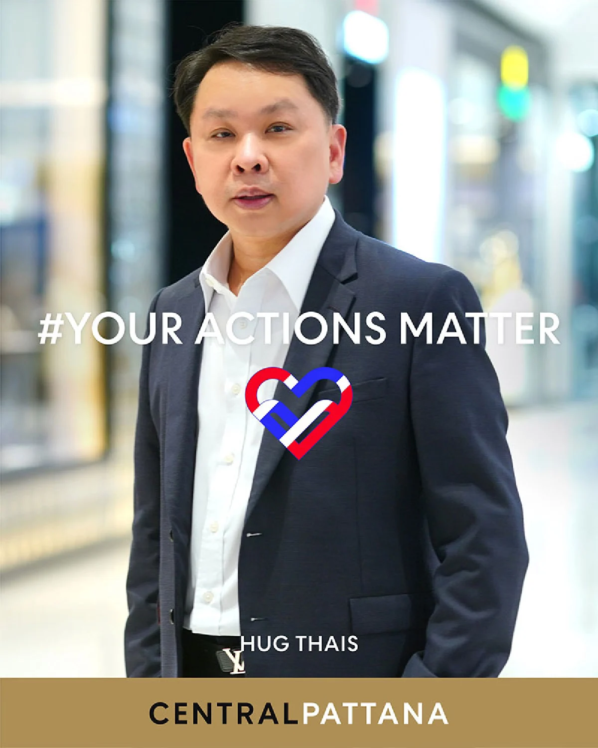 เซ็นทรัลพัฒนา ดึง Iconic People ร่วมส่งพลังบวก ออกแคมเปญรณรงค์ #YourActionsMatter 