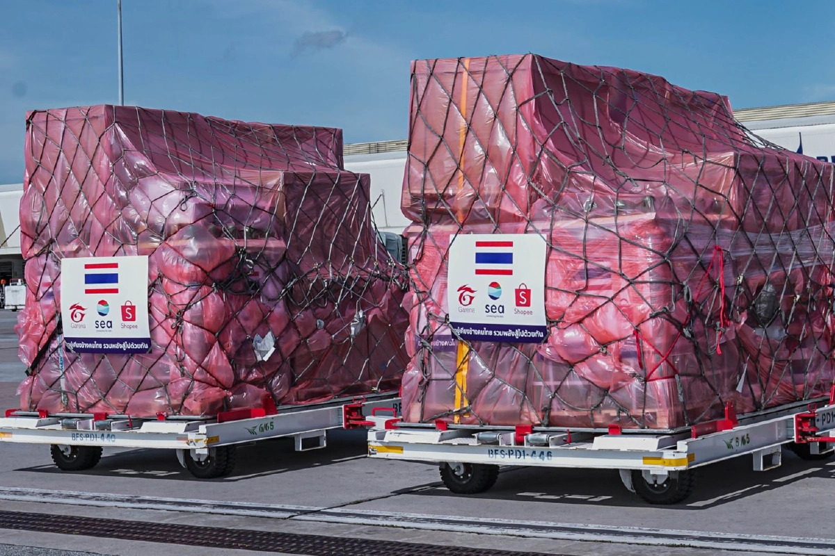 Seaและบริษัทในเครือส่งมอบถังออกซิเจนช่วยผู้ป่วยโควิดทั่วไทย