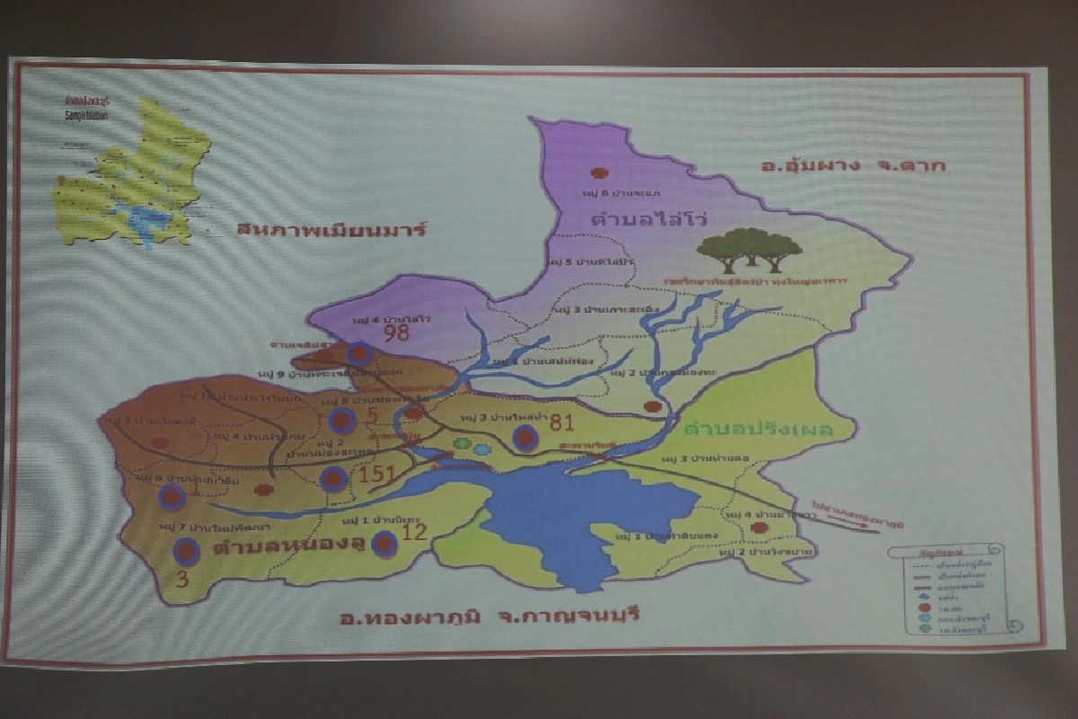 สังขละบุรีผ่อนปรนโควิด หมู่บ้านวังกะออกไปทำงานได้