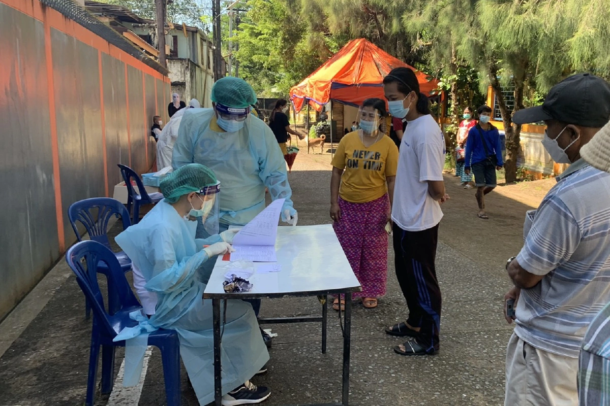 โควิดสังขละบุรีจะดีขึ้นก.ย.นี้ หลังได้รับข่าวดีเรื่องวัคซีน