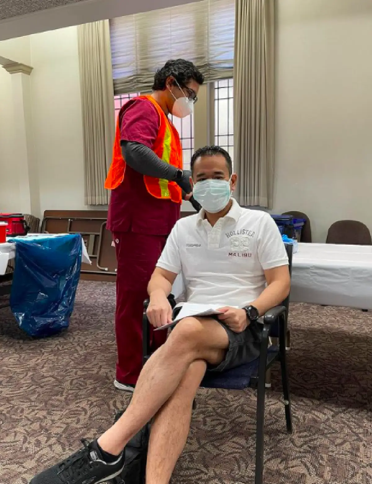 ที่สุดแล้วจริงๆ “เป๊ก สัณณ์ชัย" ฉีดวัคซีนเข็มที่ 5 บอกจะเอาทุกยี่ห้อ! 