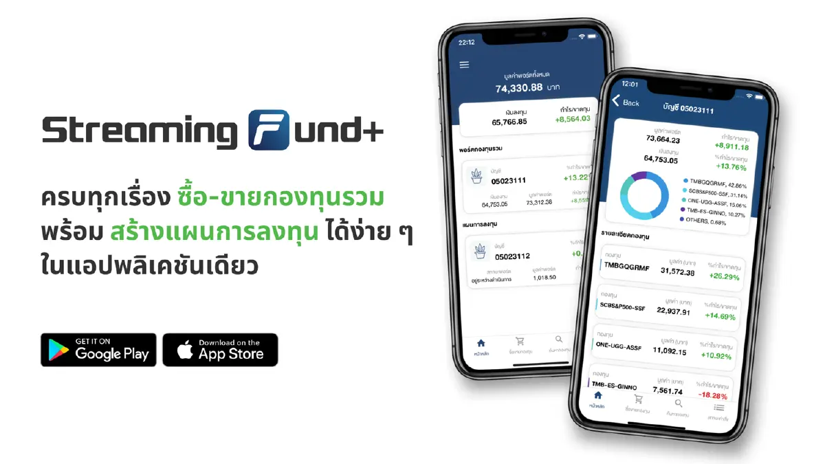 Settrade เปิดตัว Streaming Fund+ เปิดบัญชี ซื้อขายกองทุนรวม วางแผนการลงทุนง่ายๆ ในแอปเดียว