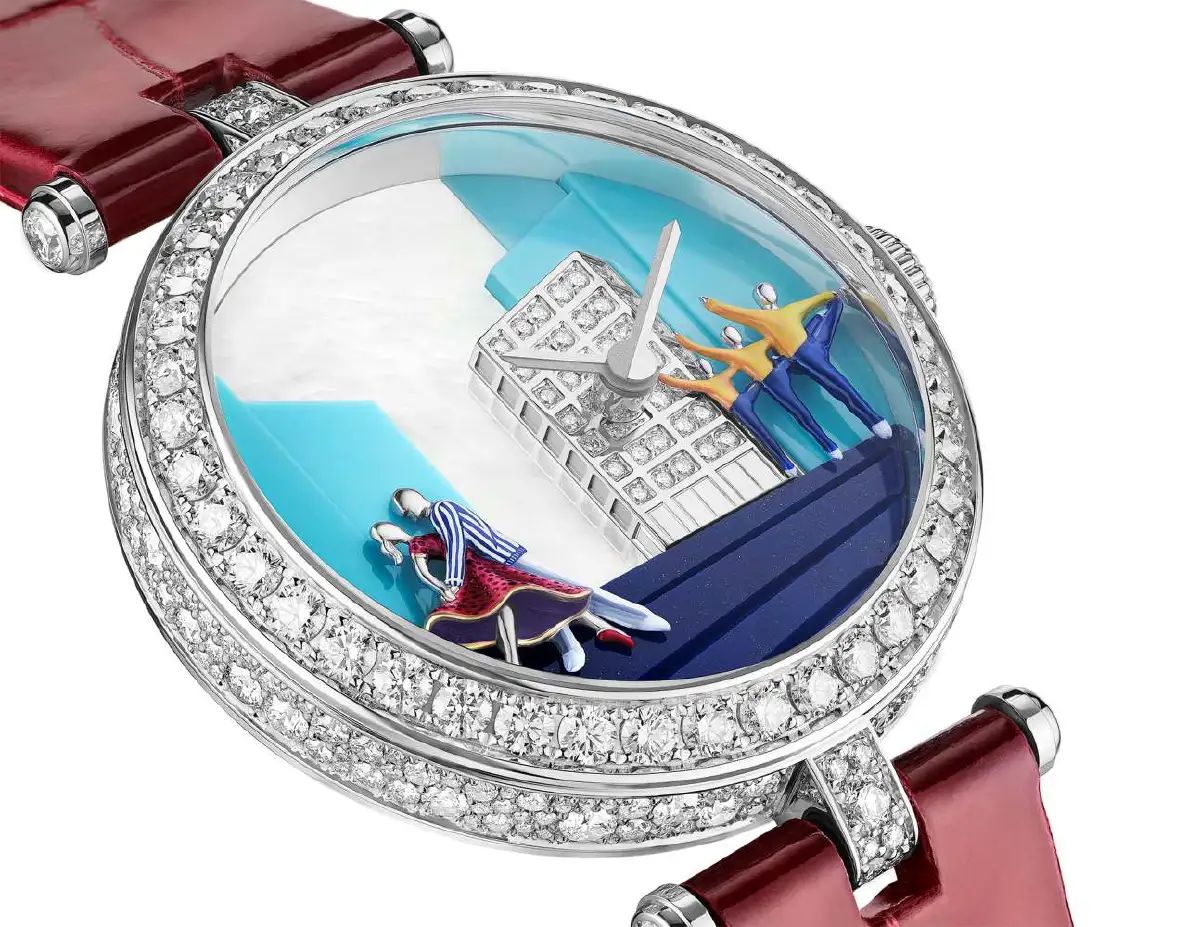 ครั้งแรกกับลีลานาฏกรรม ความงดงามที่ปรากฏบนหน้าปัดนาฬิกาข้อมือ