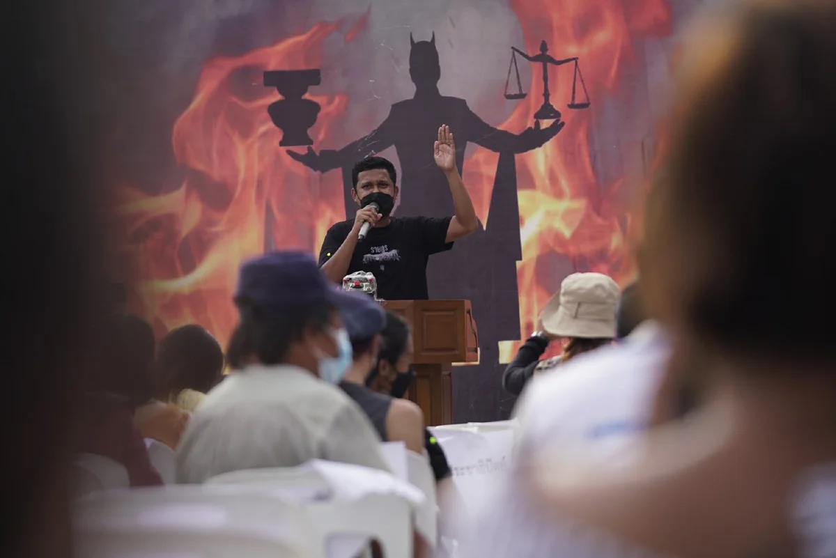 ภาพชุดม็อบทะลุฟ้าจัดอภิปรายนอกสภา