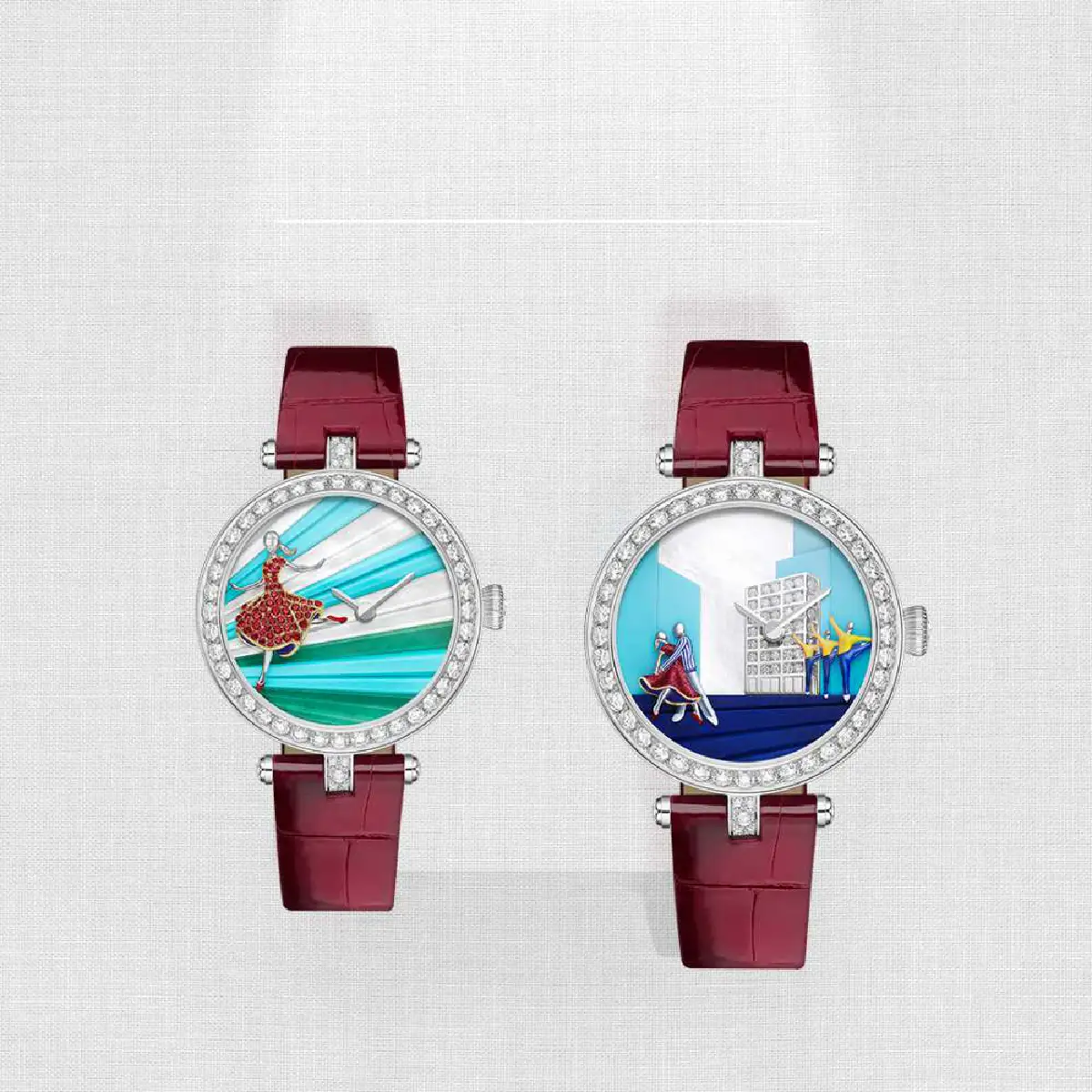 ครั้งแรกกับลีลานาฏกรรม ความงดงามที่ปรากฏบนหน้าปัดนาฬิกาข้อมือ