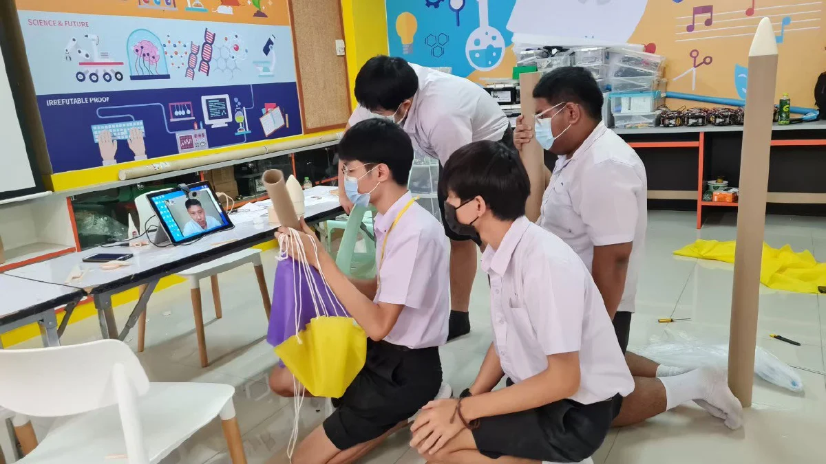 สถาบันเทคโนโลยีป้องกันประเทศ ร่วมกับ ม.บูรพา จุดประกายความฝันออนไลน์ ผ่านค่ายวิทย์จรวดประดิษฐ์ ครั้งที่ 10