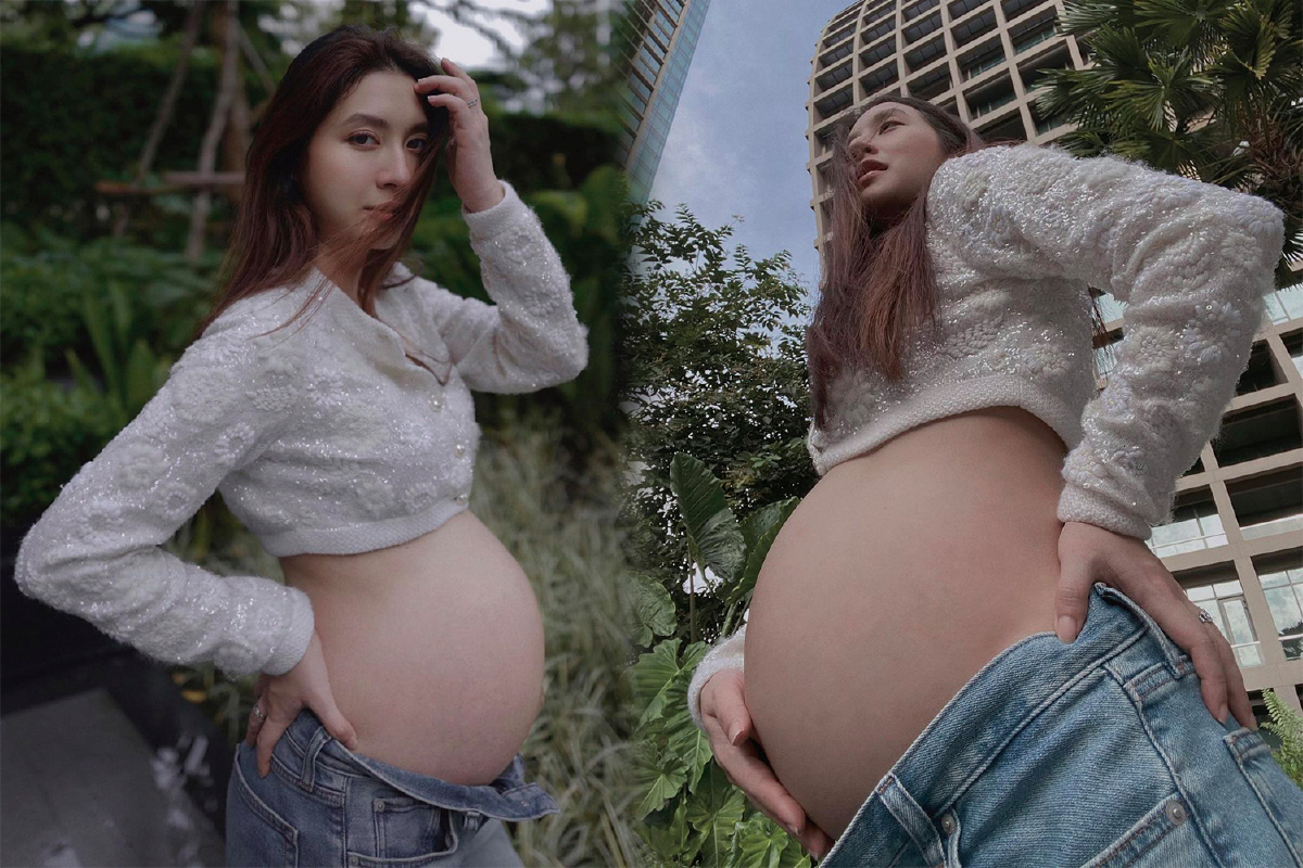 "มิว นิษฐา" อวดท้องโต 9 เดือน แถมแม่แอบบอกใบ้ชื่อลูกสาวแล้ว "มิว นิษฐา" อวดท้องโต 9 เดือน แถมแม่แอบบอกใบ้ชื่อลูกสาวแล้ว