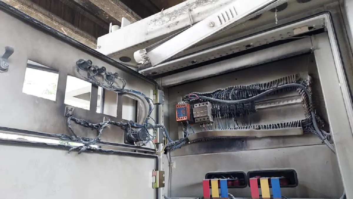 เตือนระวัง"อุบัติเหตุ-น้ำท่วม"ในอุโมงค์ดินแดง-ตู้ควบคุมไฟถูกเผา