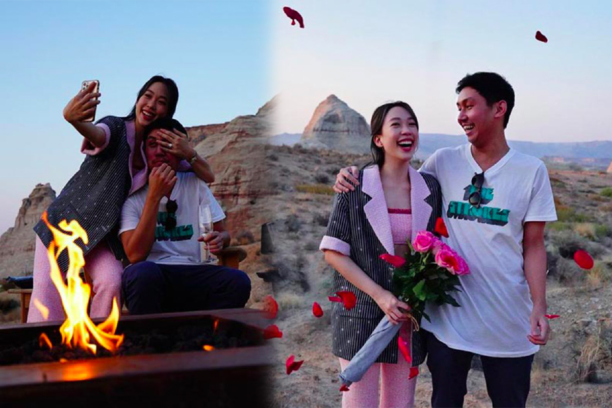 “นาฑี Getsunova“ เซอร์ไพรส์ขอ “อิงฟ้า” ทายาทแกรมมี่แต่งงาน ท่ามกลางบรรยากาศสุดโรแมนติก “นาฑี Getsunova“ เซอร์ไพรส์ขอ “อิงฟ้า” ทายาทแกรมมี่แต่งงาน ท่ามกลางบรรยากาศสุดโรแมนติก