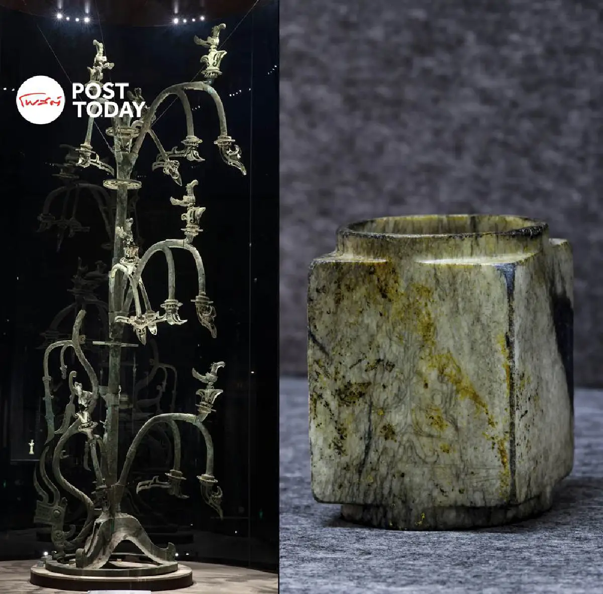 จีนพบหน้ากากทองคำสภาพสมบูรณ์อายุ 3,000 ปี