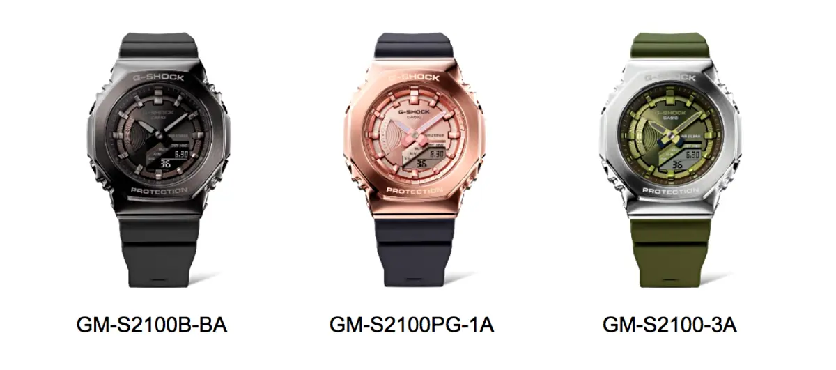 เขย่าวงการสตรีทแฟชั่น G-SHOCK ปล่อยนาฬิกาโมเดลใหม่ล่าสุด GM-2100 และ GM-S2100
