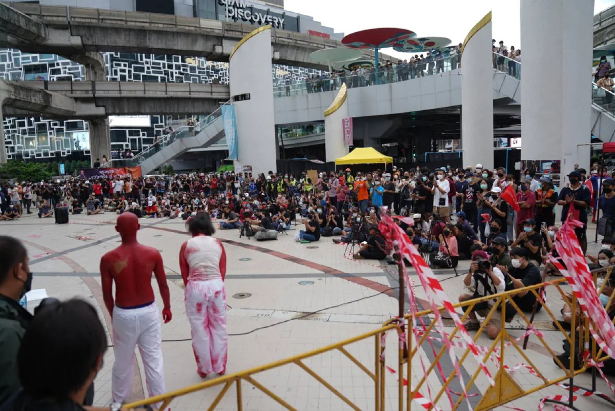 ภาพชุดแนวร่วมธรรมศาสตร์ฯจัดกิจกรรม "1ปีจากความจริงสู่ความหวัง"