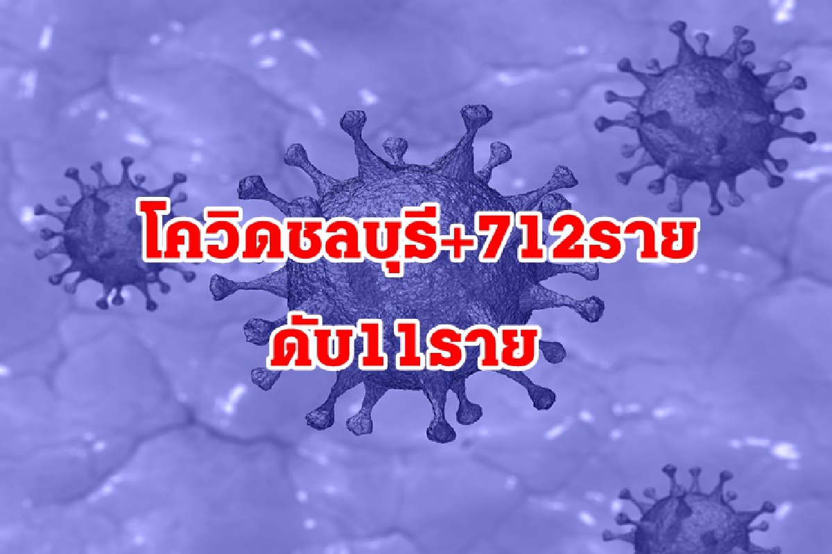 คลัสเตอร์ยังเยอะ!! "ชลบุรี"เจอติดโควิดอีก 712 ตายสูง 11 ราย คลัสเตอร์ยังเยอะ!! "ชลบุรี"เจอติดโควิดอีก 712 ตายสูง 11 ราย