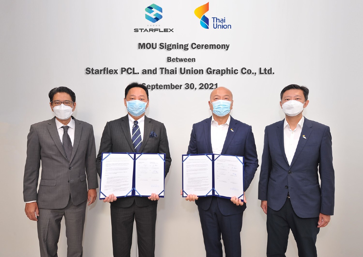SFLEX จับมือ"ไทยยูเนี่ยน"ตั้งบริษัทร่วมทุนสร้างความแข็งแกร่งทางธุรกิจ SFLEX จับมือ"ไทยยูเนี่ยน"ตั้งบริษัทร่วมทุนสร้างความแข็งแกร่งทางธุรกิจ