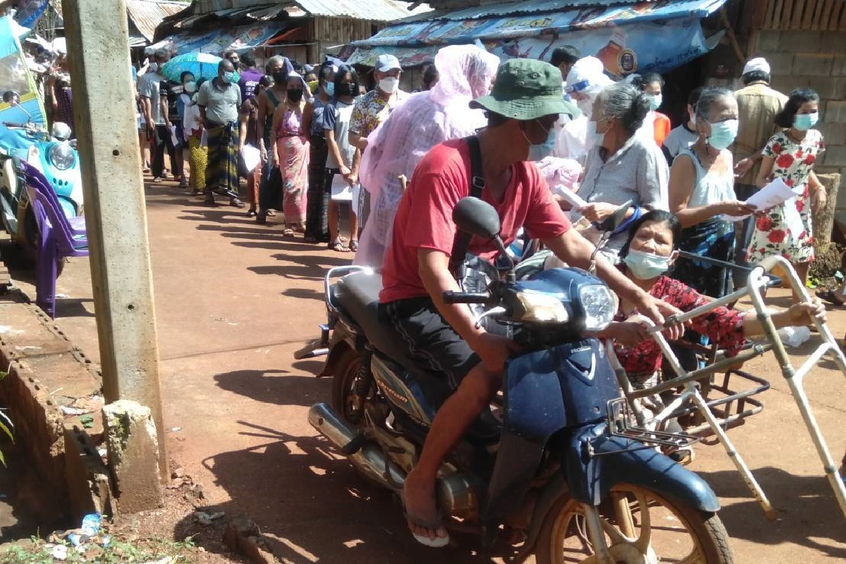 กาญจน์สั่งปิดศูนย์พักพิงบ้านท่าขนุน14วันโควิดระบาดหนัก