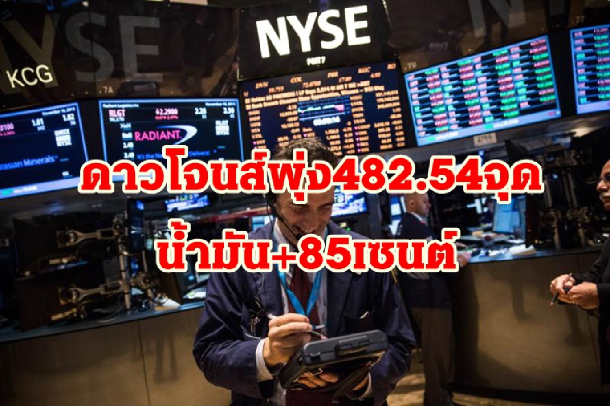 ดาวโจนส์,น้ำมันปิดพุ่ง/ทองบวกเล็กน้อย ดาวโจนส์,น้ำมันปิดพุ่ง/ทองบวกเล็กน้อย