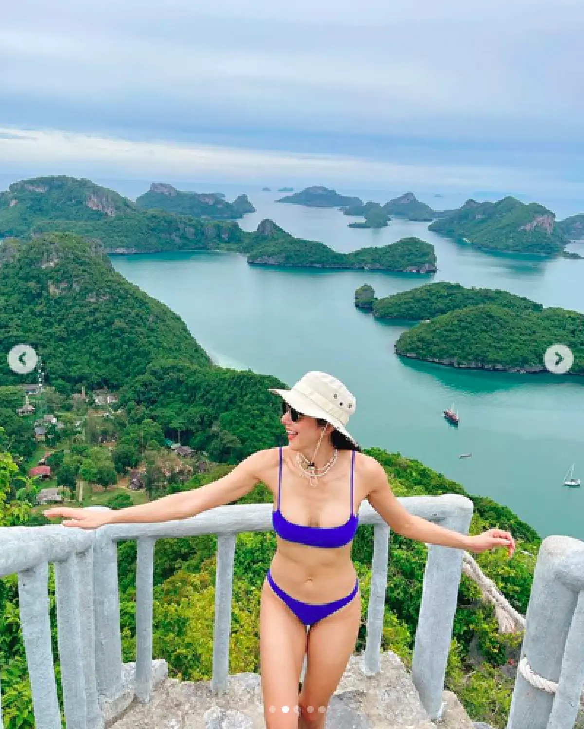 "ไอซ์ อภิษฎา" ทำเกาะสมุยร้อนฉ่า โชว์เซ็กซี่จัดเต็มในแฟชั่นชุดว่ายน้ำ