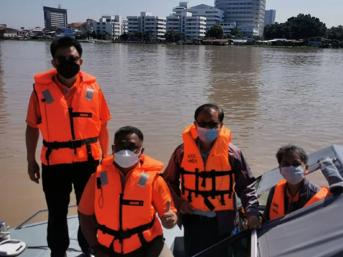MEA ลงพื้นที่ตรวจสอบอุปกรณ์ไฟฟ้าระบบจำหน่าย เฝ้าระวังติดตามสถานการณ์น้ำในแม่น้ำเจ้าพระยาและคลองสาขา