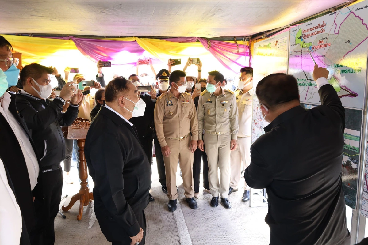 ประวิตรควงธรรมนัส-นฤมลลงพื้นที่สระแก้วแก้ปัญหาน้ำ-ที่ดิน
