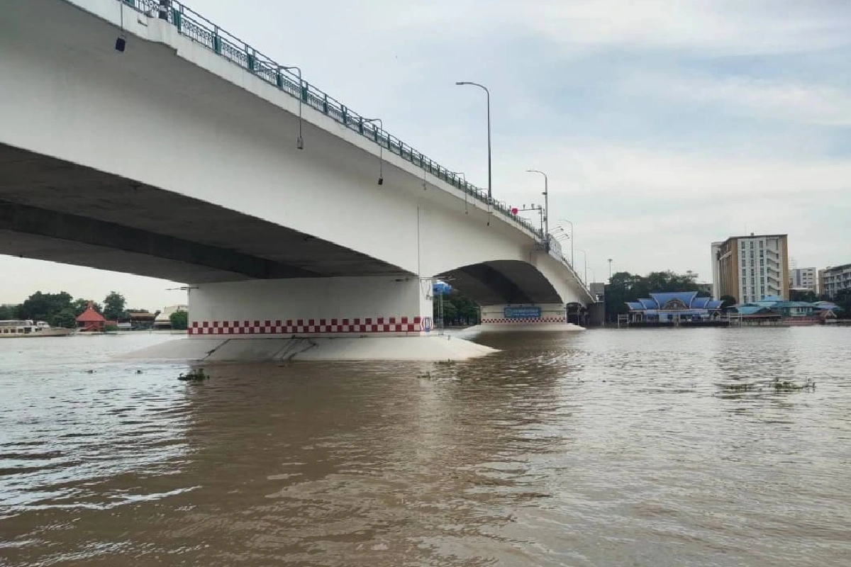 ผู้ว่าฯอัศวินเผยน้ำเหนือไหล่ผ่านเจ้าพระยายังไม่กระทบพื้นที่