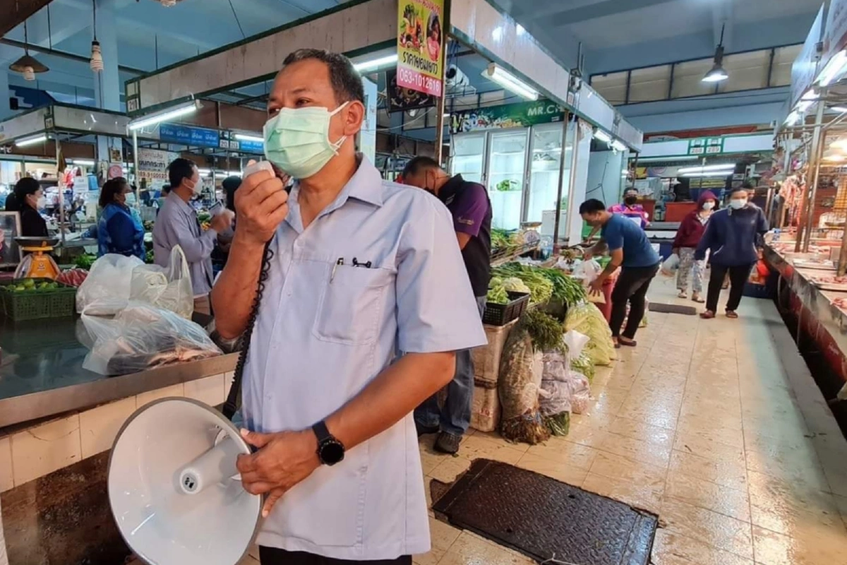 ปิดตลาดฉัตร์ชัยหัวหินพบเป็นคลัสเตอร์ใหม่ติดโควิดแล้ว30ราย