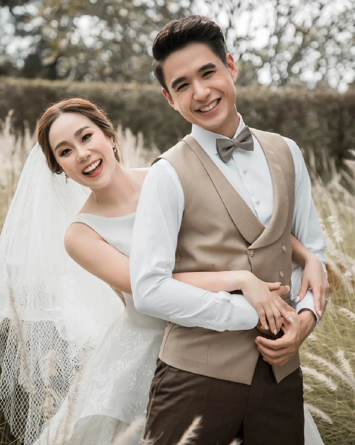 หวานฉ่ำ! “นิว ชัยพล” ควง “เมษา” ถ่ายพรีเวดดิ้งที่เขาใหญ่ สุดโรแมนติก