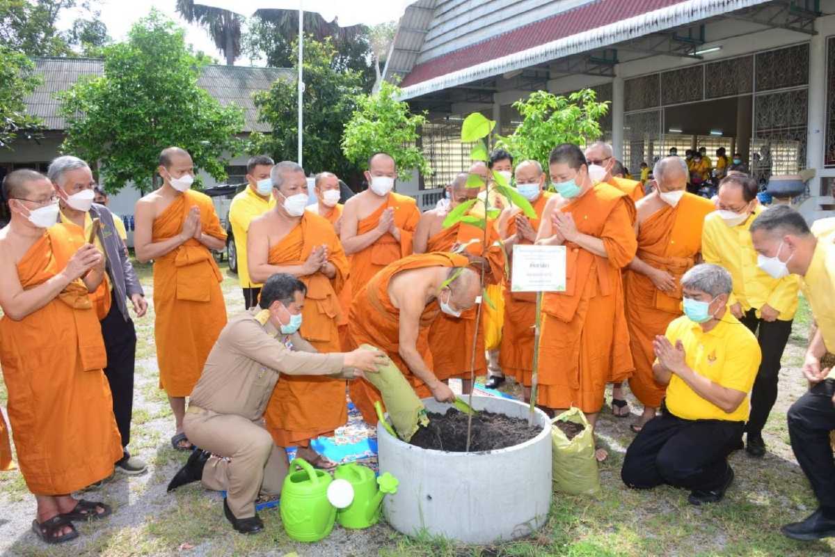 สมเด็จพระมหาธีราจารย์-ปลัดมท.ร่วมปลูกต้นไม้ประจำ 77 จังหวัดเฉลิมพระเกียรติร.10 สมเด็จพระมหาธีราจารย์-ปลัดมท.ร่วมปลูกต้นไม้ประจำ 77 จังหวัดเฉลิมพระเกียรติร.10