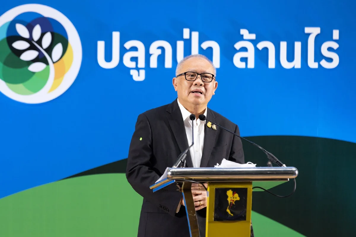 2 กระทรวงยักษ์จับมือชวนคนไทยปลูกป่าล้านไร่ลดภาวะโลกร้อน