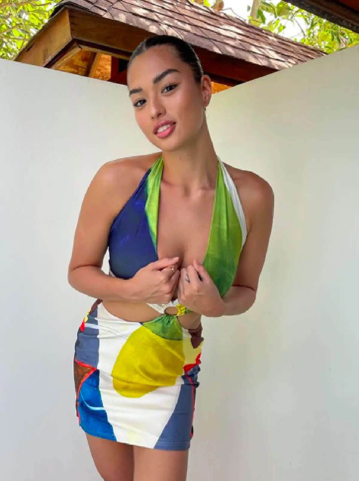 ส่อง 10 ภาพ "แอนชิลี สก๊อต-เคมมิส" นางแบบพลัสไซซ์ ก่อนได้รับมง MUT 2021