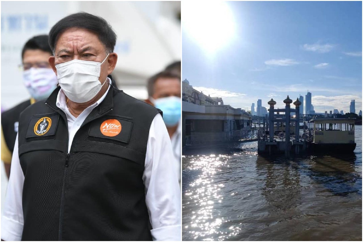 ผู้ว่าฯกทม.เผยระดับน้ำเจ้าพระยายังต่ำกว่าคันกั้นน้ำ1เมตร ผู้ว่าฯกทม.เผยระดับน้ำเจ้าพระยายังต่ำกว่าคันกั้นน้ำ1เมตร