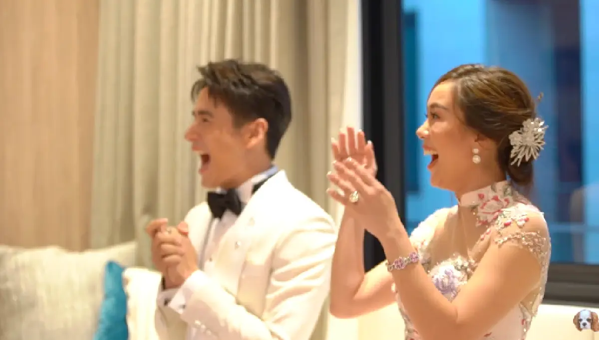 “นิว ชัยพล” ดีลพระเอกดังให้มาเสิร์ฟบัวลอยงานแต่ง งานนี้ “เมษา” แฮปปี้สุด!