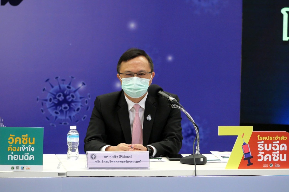 สธ.แจง "เดลต้า พลัส"ในไทยเป็นคนละสายพันธุ์กับที่ระบาดในอังกฤษ สธ.แจง "เดลต้า พลัส"ในไทยเป็นคนละสายพันธุ์กับที่ระบาดในอังกฤษ