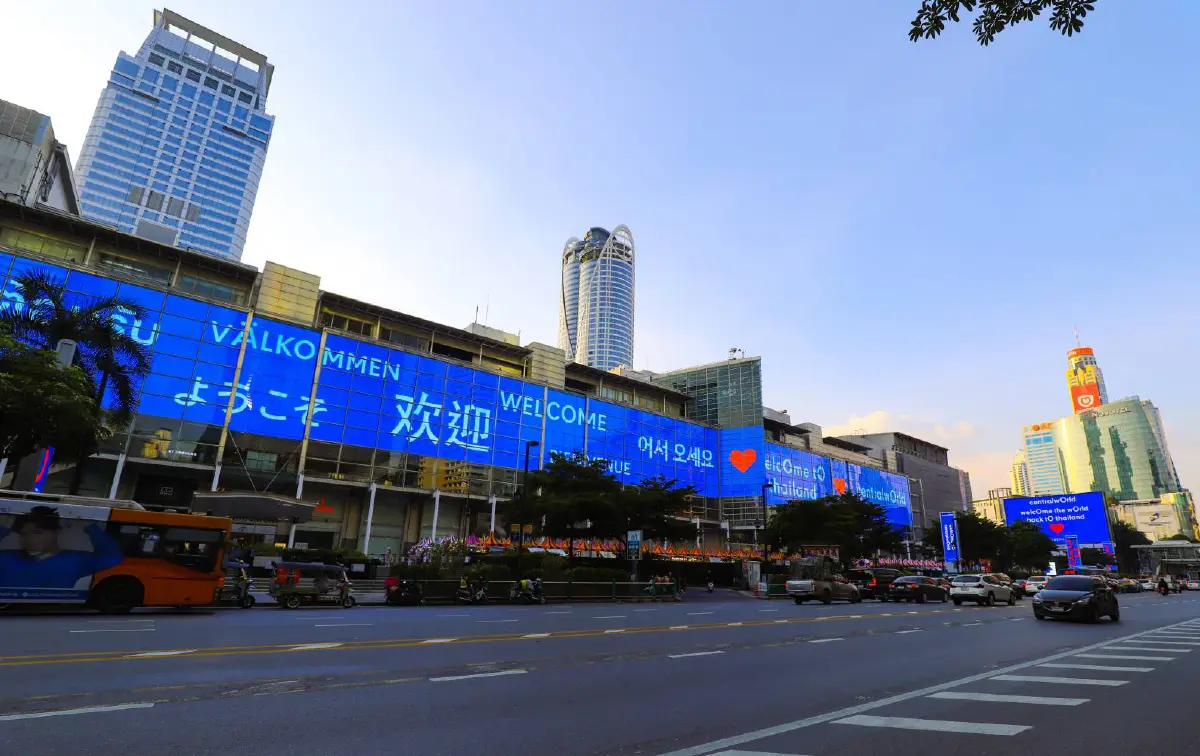 Welcome to Thailand เซ็นทรัลต้อนรับนักท่องเที่ยว ผ่านจอดิจิทัลอินเตอร์แอ็คทีฟที่ใหญ่ที่สุดในโลก