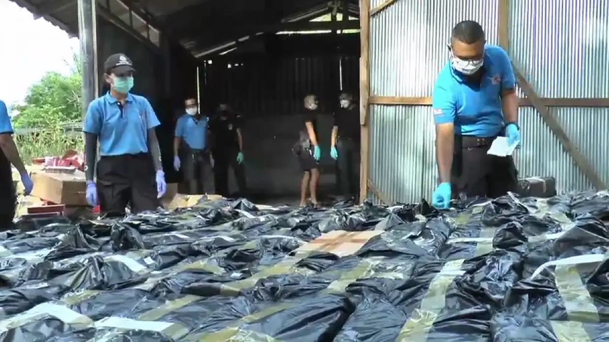 จับบุหรี่เถื่อน80ล้านซุกโกดัง 2 แห่งในตากใบรอส่งขายจังหวัดชายแดนใต้