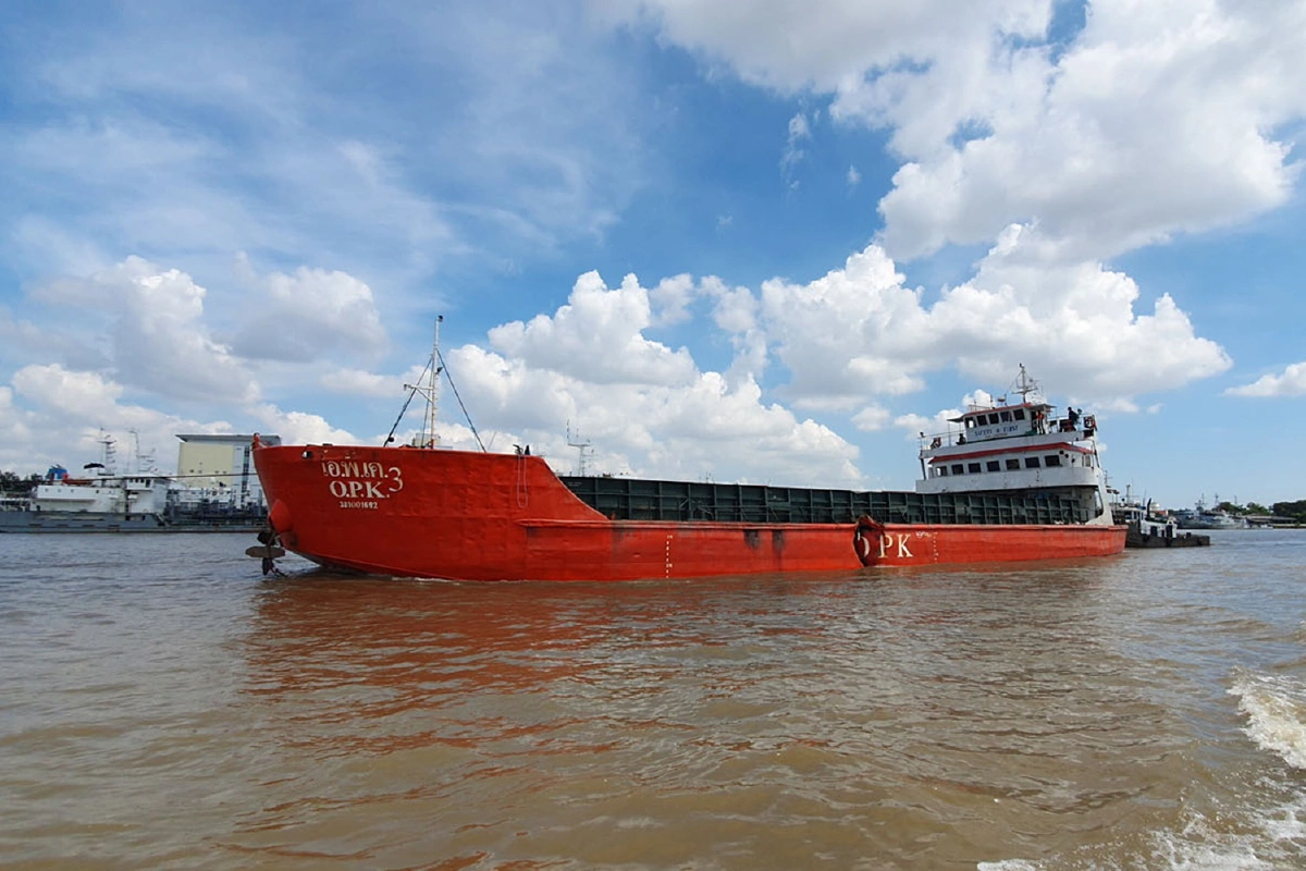 เจ้าท่ากู้ซากเรือบรรทุกสินค้าจมเจ้าพระยาสำเร็จ