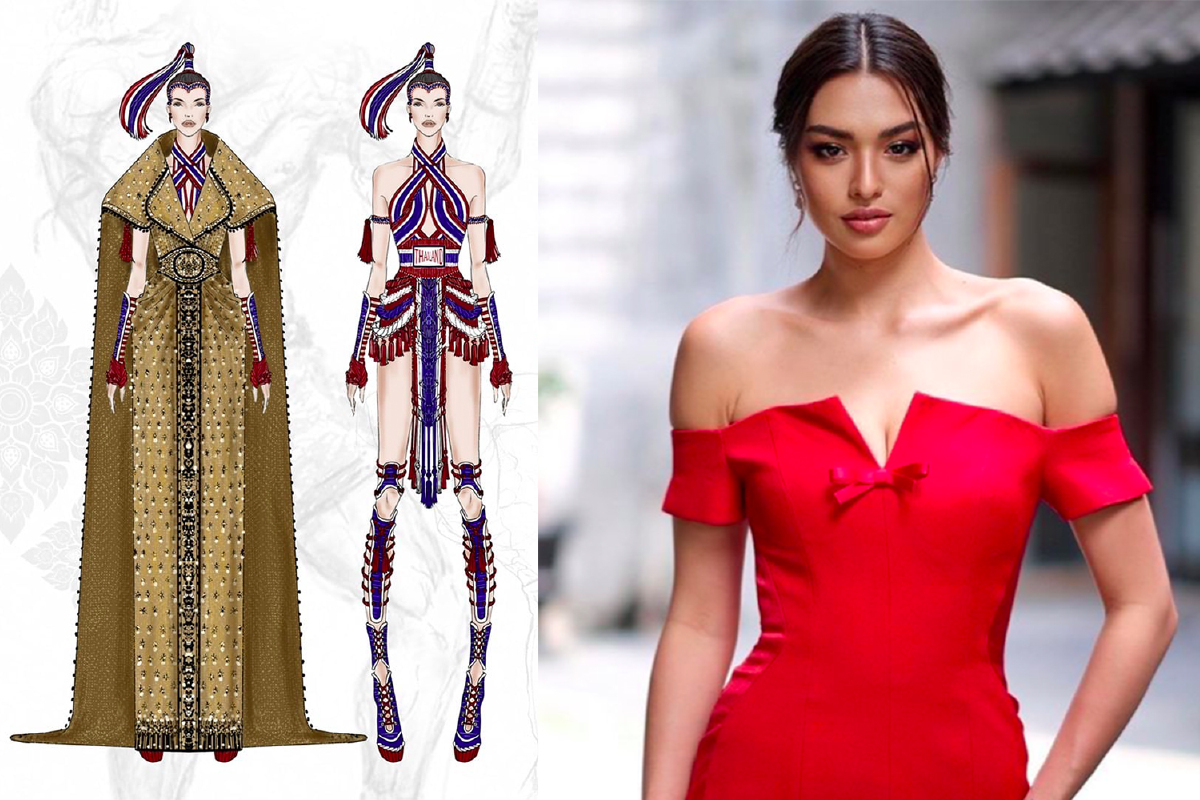 MUT เผยโฉมชุดประจำชาติไทย "นางคาด” ที่ “แอน แอนชิลี” จะใส่บนเวทีมิสยูนิเวิร์ส 2021 MUT เผยโฉมชุดประจำชาติไทย "นางคาด” ที่ “แอน แอนชิลี” จะใส่บนเวทีมิสยูนิเวิร์ส 2021